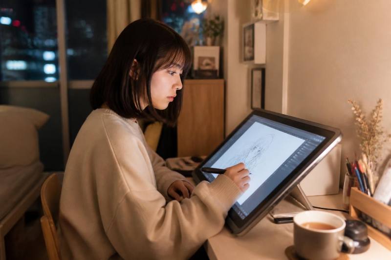 画面と描画面の「位置ズレ」を抑える技術